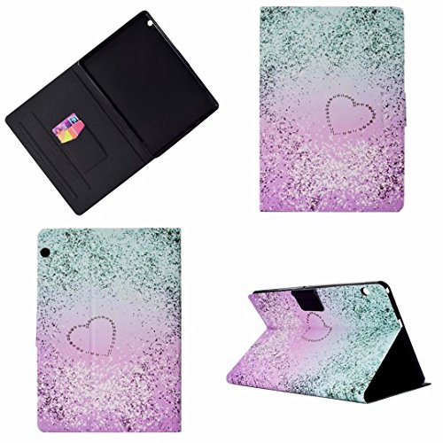 X-Best - Funda para Huawei MediaPad T3 10, ultrafina, con función atril y tarjetero, para tablet Huawei MediaPad T3 10 de 9,6 pulgadas