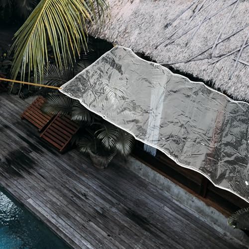 Toldo resistente para exterior de gran tamaño con ojales 7