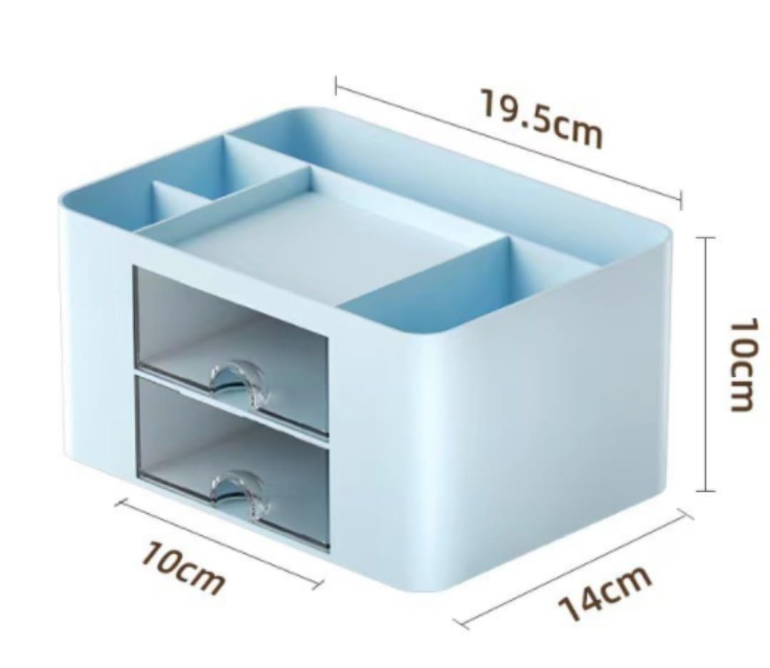 Schreibtisch-Organizer, Schreibtisch-Organizer, Schreibtisch-Organizer, Büro-Desktop-Organizer mit Schublade, Schreibtisch-Zubehör, Schreibwaren-Organizer, Schreibtisch-Organizer, Schreibtisch-Aufbe