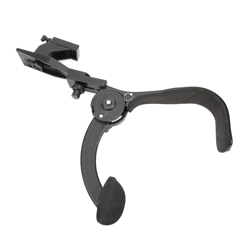 Topiky Supporto per Supporto a Spalla con Giunto cardanico, Supporto per Staffa per Supporto per Fotografia Portatile con Presa Video con Cinghia Flessibile per stabilizzatore
