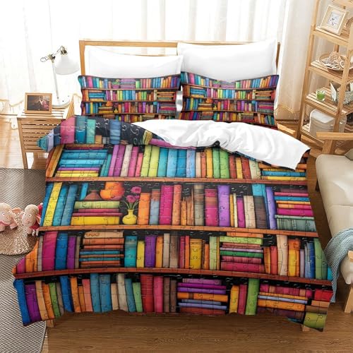 Housse de couette 140x200 effet super doux microfibre résistante