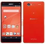 docomo Xperia Z3 Compact SO-02G オレンジ 白ロム