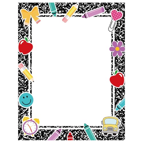 Papier à en-tête noir Whaline pour réussir vos invitations de fête et courriers de bureau