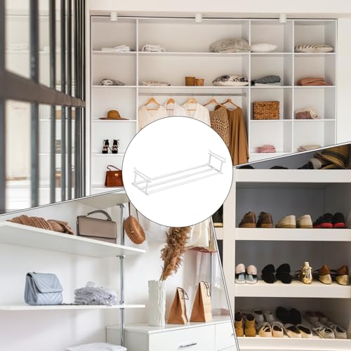 Étagère à chaussures extensible pour placard et penderie ajustable