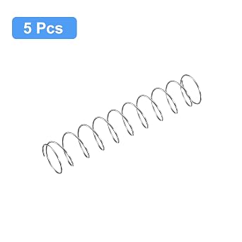 sourcing map Compression Spring, 5Pcs 304 Stainless Steel