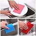 ORFOFE High Absorbency Kitchen Cleaning Sponges 100pcs Dish Scrubbers Soft Bowl Scrubbers for Easy Cleaning Random
