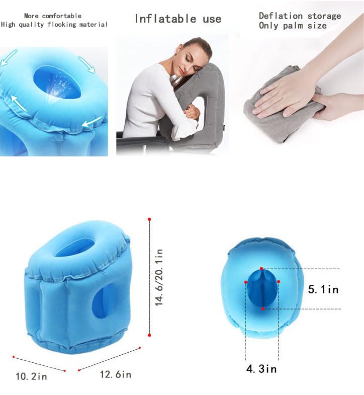 Almohada Inflable de TPU tamaño Mediana portátil miniatura 3
