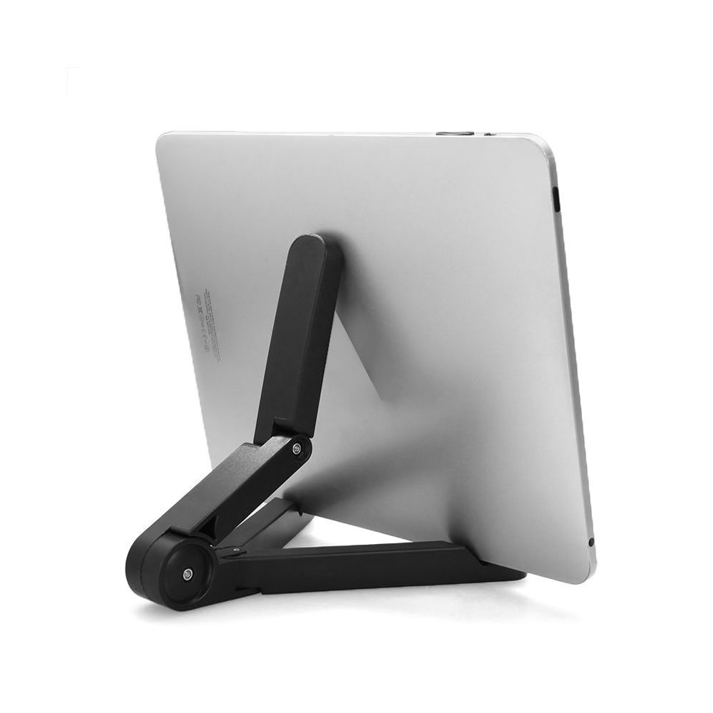Poras Multi-Angle Portable & Universal Stand 7-10 inch Black Cradle for Tablets, Adjustable Tablet Holder, Mobile Table Mount Support Desk Compatible with iPad, Smartphones, Kindle Accessories (B08W352NW3) Amazon Price History, Amazon Price Tracker