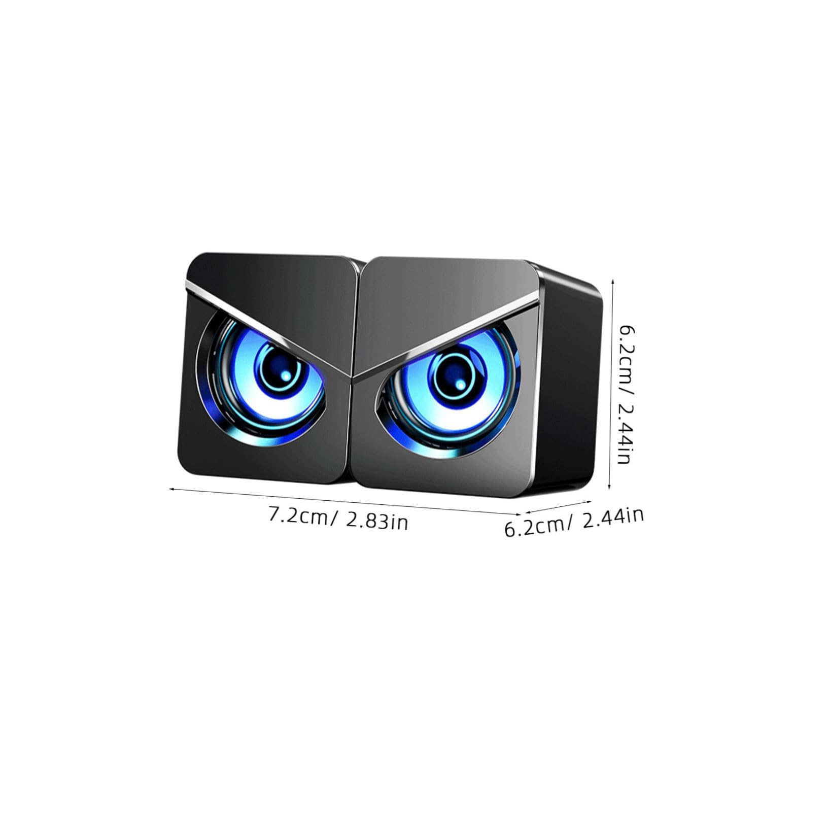 Altavoces para Ordenador de Escritorio Creativos Conexión USB Hogar Altavoz Externo para PC Altavoz para Computadora para Oficina