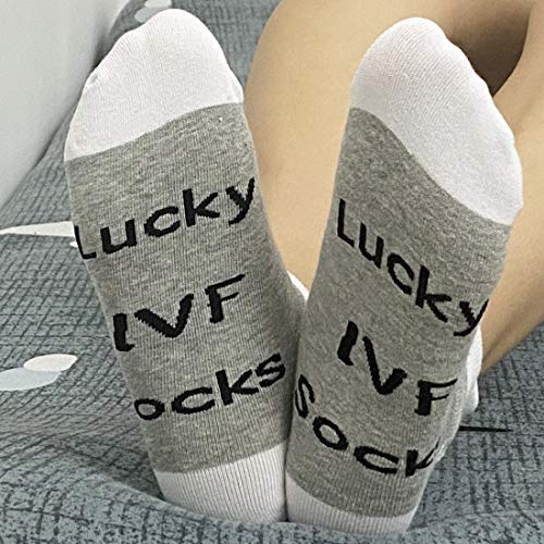 JXGZSO Lucky IVF Socks Lucky Transfer Socks IVF Socks Infertility Socks Transfer Socks4