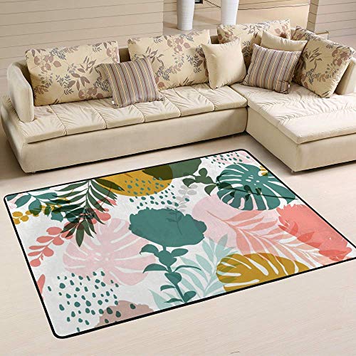 Grand tapis de sol antidérapant intérieur lavable cuisine salon chambre - 6