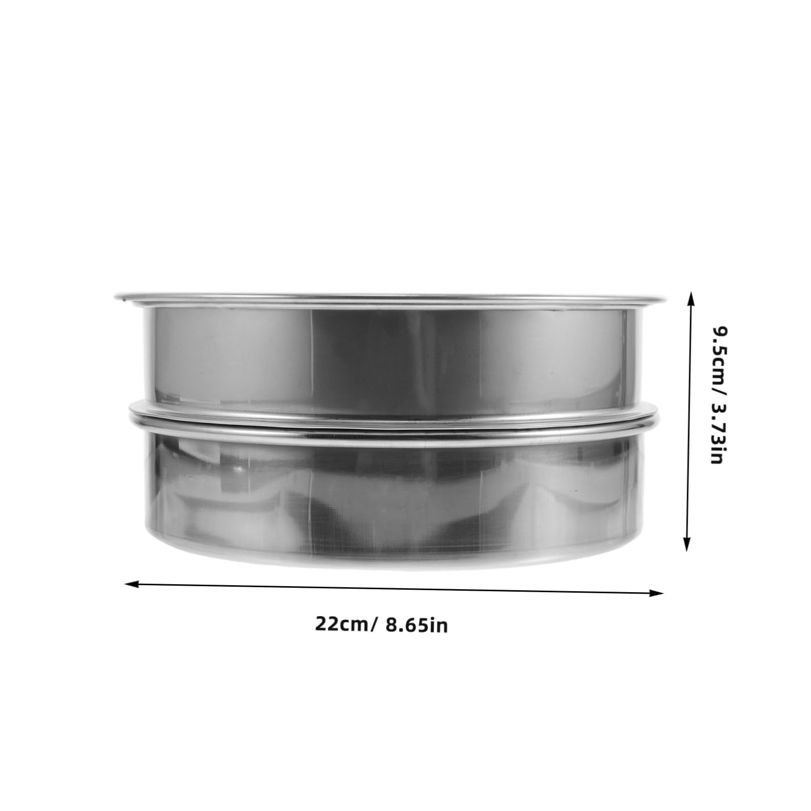 Kit de Germination en Acier Inoxydable 1 Set Argenté | Trays Empilables avec Couvercle, pour Pousses de Blé et Haricots, Usage Commercial et Restaurants