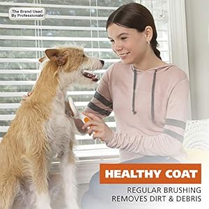 Wahlpremiumlargepetslickerbrushwithergronomicrubbergripsforcomfortablebrushingofdogsandcatsmodel858407  Cucciolini Doodles   cucciolini doodles