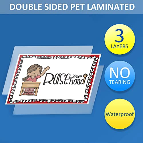 Dfzus 9 Classroom Rules Posters Classroom Bulletin Board Decorations Set Good Habits Chart For Kindergarten Preschool Primary School Banner Rules Signs For Centers #TOP1