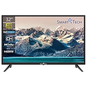 Smart Tech Tech SMT32N30HC1L1B1 80cm (32 Zoll) LED Fernseher (HD, Triple Tuner (DVB-C/-S2/-T2), 60 HZ, HDMI, USB) Schwarz