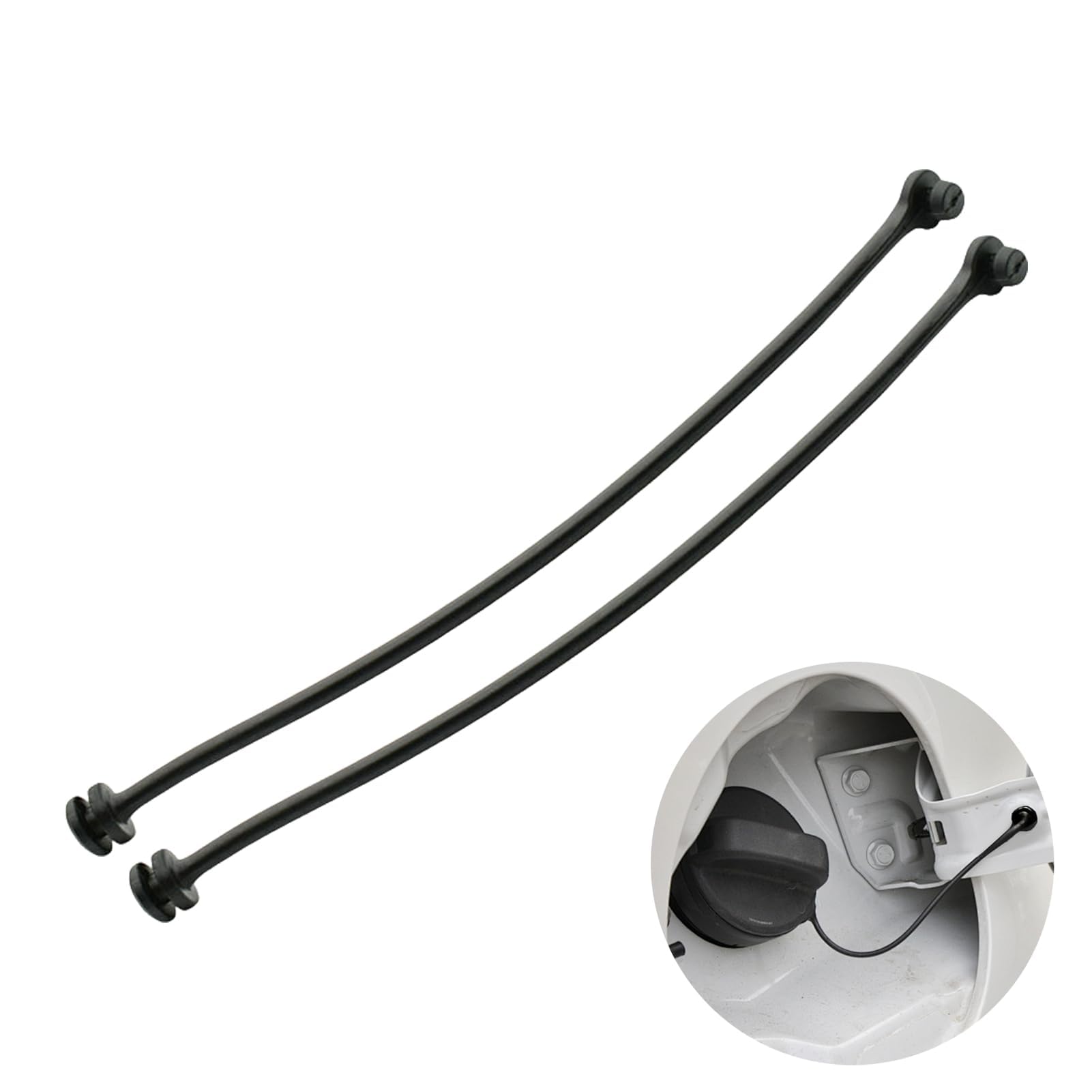 Tankdeckelleitung Halteband für VW Audi Passat Benz BMW - Auto Kraftstofftankdecke Gummi Linie (A