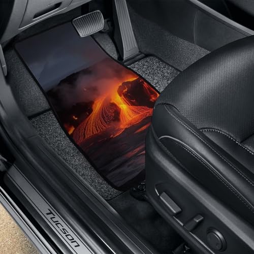 Tapis de sol de voiture imprimé toutes saisons Kilauea protégeant l'habitacle familial - 6
