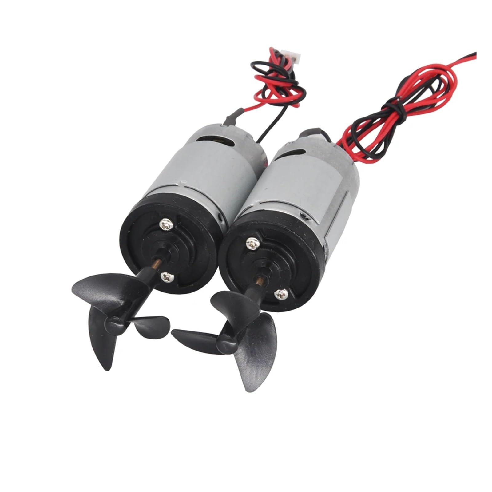 Unterwasserstrahlruder 390, eingebauter Bootsmotor mit wasserdichter Dichtung | 7,4 V 8,4 V, 3-Blatt-Propeller for RC-Boot-Angelköder(One Kit wiht Prop)