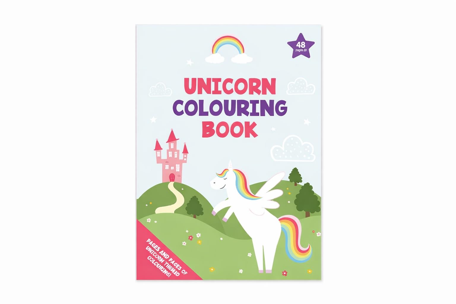 Unicorn Coloring Book for Kids All Ages Cute Magical Unicorns Fantasy Animals Rainbow Arts Crafts Drawing Easy Coloring Pages for Girls & Boys Activity Book Fun Adorable Preschoolers Toddlers (1 Pc)