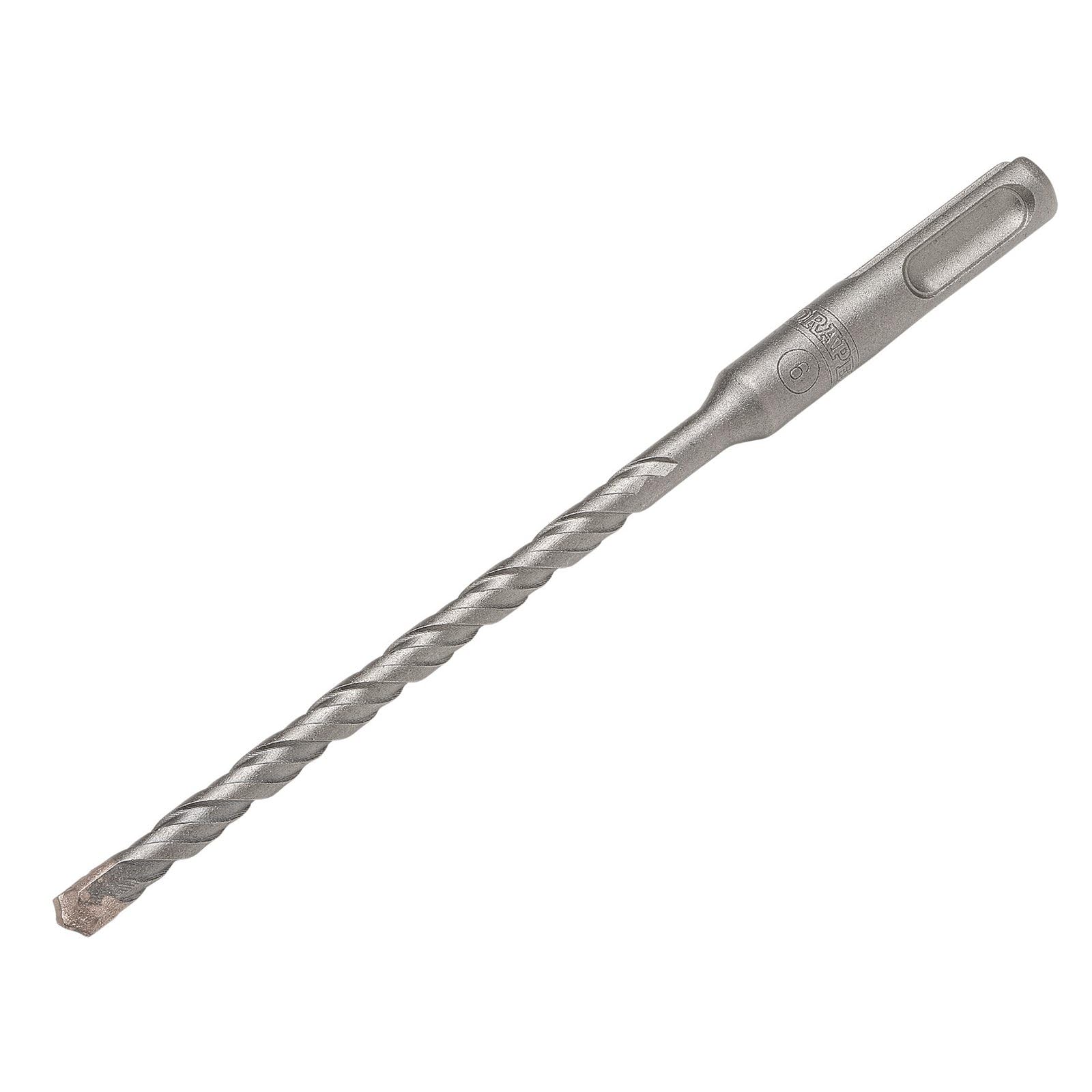 Draper SDS Plus Centric Tip Drill Bit, 6.0 x 160mm, 09979, Tungsten Carbide Tip, Double Flute, for Concrete Masonry, Brick