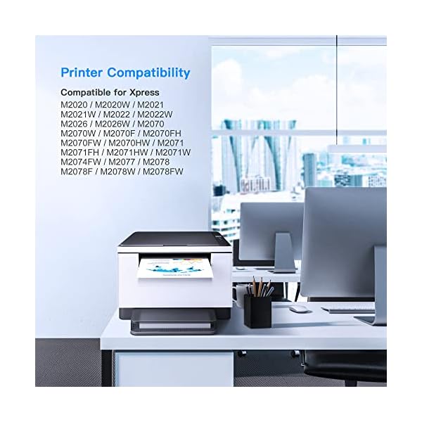 LxTek Purify Toner MLT-D111S Kompatibel für Samsung MLT-D111S D111S MLT-D111L D111L für Samsung Xpress M2070W Toner für… – Bild 3