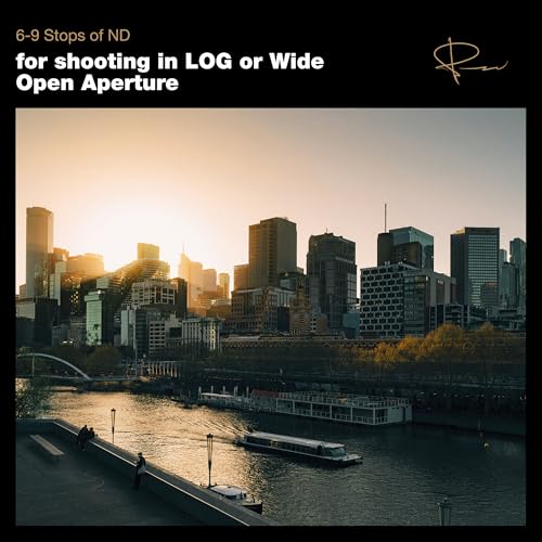 Image of PolarPro 77mm Peter McKinnon Mist VND Camera Filter - 6-9 Stop Variable Neutral Density Lens Filter for DSLR /Mirrorless Pro Video - for Cinematic Shutter Speed Control + Diffusion