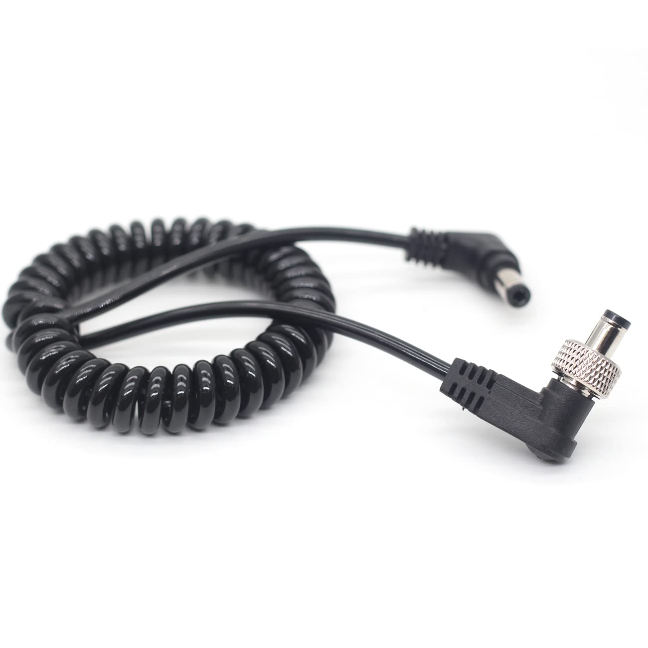 SZJELEN DC to Locking DC 5.5×2.5mm Power Cable for Atomos Monitor Video Devices PIX-E7 PIX-E5 Hollyland Mars 400s