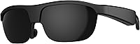 Vista 1 de Gafas de sol antideslumbrantes con luz azul anti-ultravioleta con lente gris, conexión Bluetooth, dispositivo inteligente, asistente de voz