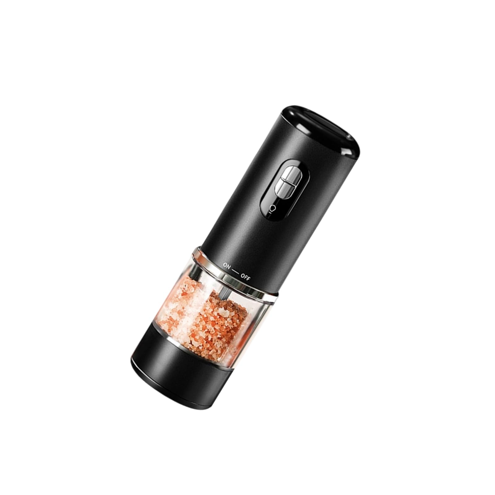 carotoe Electric Salts and Pepper Mill Set Adjustable Grinding Rechargeable Condiment Grinder for Peppers Bean Seasonings Stainless Steel Electric Grinder