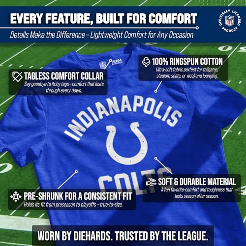 Image of NFL Gameday Cotton Blend T-Shirt for Men and Women - Licensed