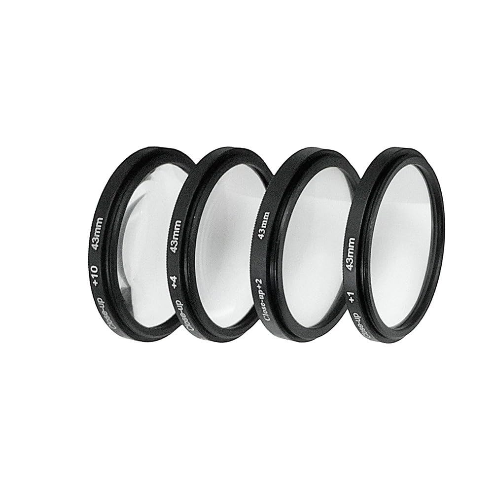 Makro-Nahlinsen-Filter-Set + 1 + 2 + 4 + 10 Filter