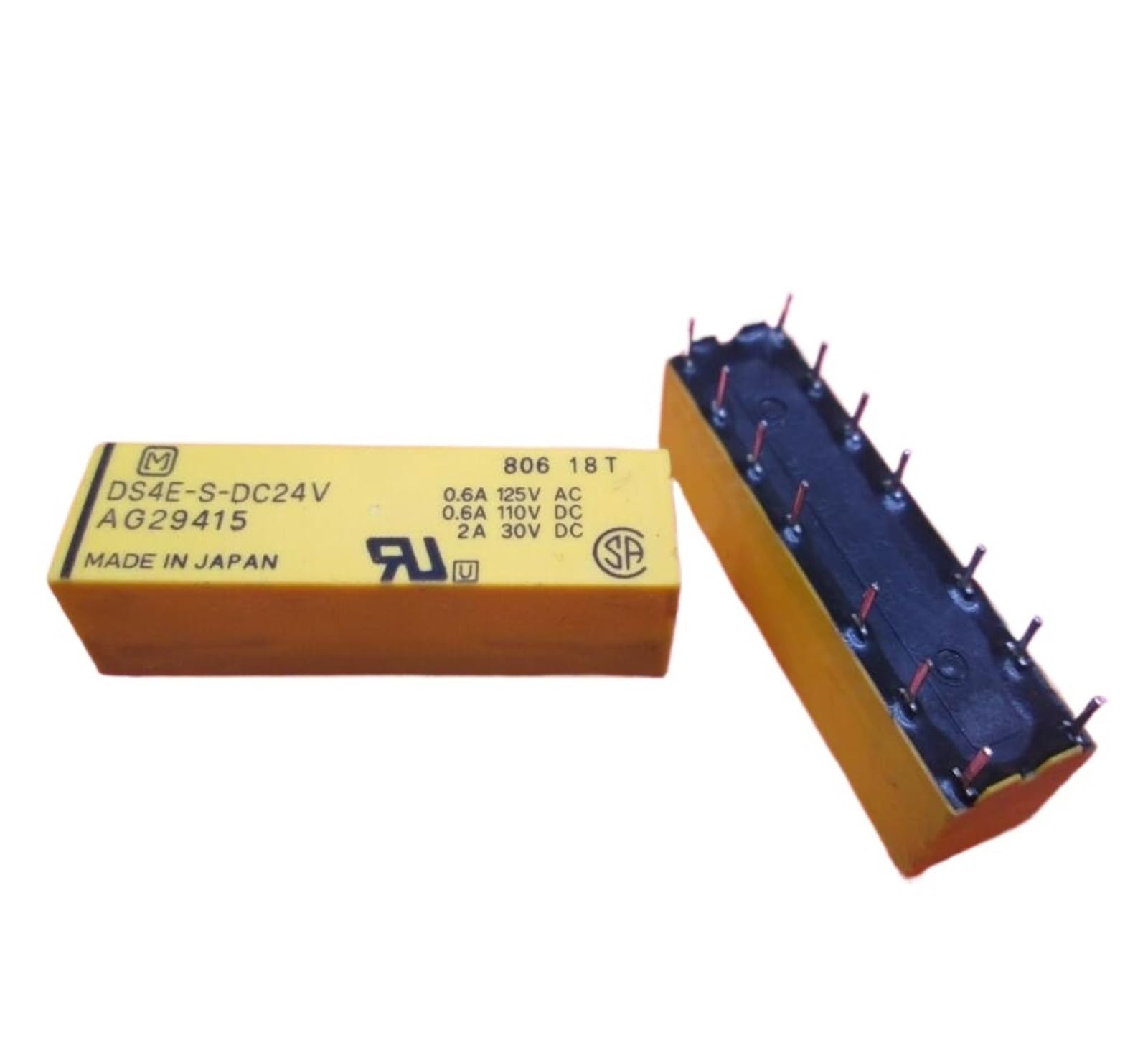 OSHZIKJII Relay DS4E-S-DC24V AG29415 DC24V 24VDC 24V 14PIN