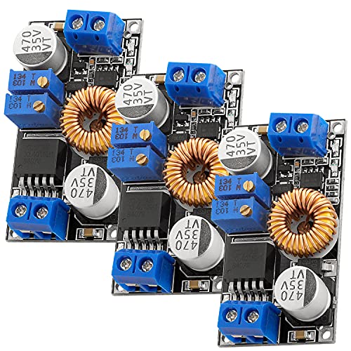 AZDelivery 3 x Spannungswandler 5A 8-36V zu 1,25-32V XL4015 kompatibel mit Arduino inklusive E-Book!