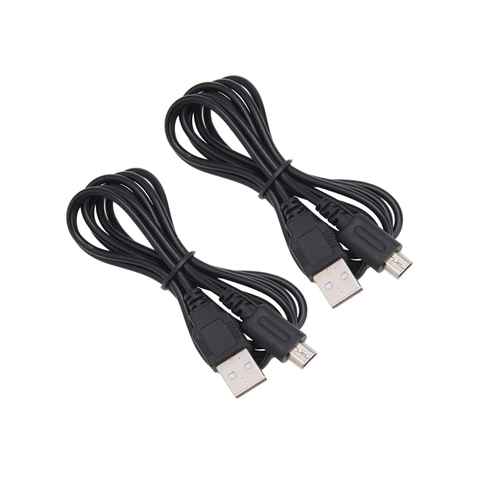 CHILDMORY 2pcs Câble de charge USB 3.9Ft 1.2m Adaptateur secteur Adaptateur secteur pour câble DS Lite NDSL DSL…