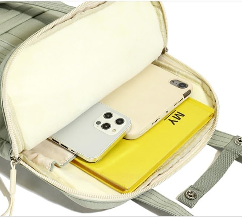 15.6 Inch Laptop Shoulder Bag Vertical Puffy Laptop Sleeve for Quilted Puffer Handle Carrying Case briefcases