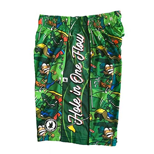 Flow Society Golfing Gator Boys Athletic Shorts - Boys Golf Shorts - Gym Shorts2
