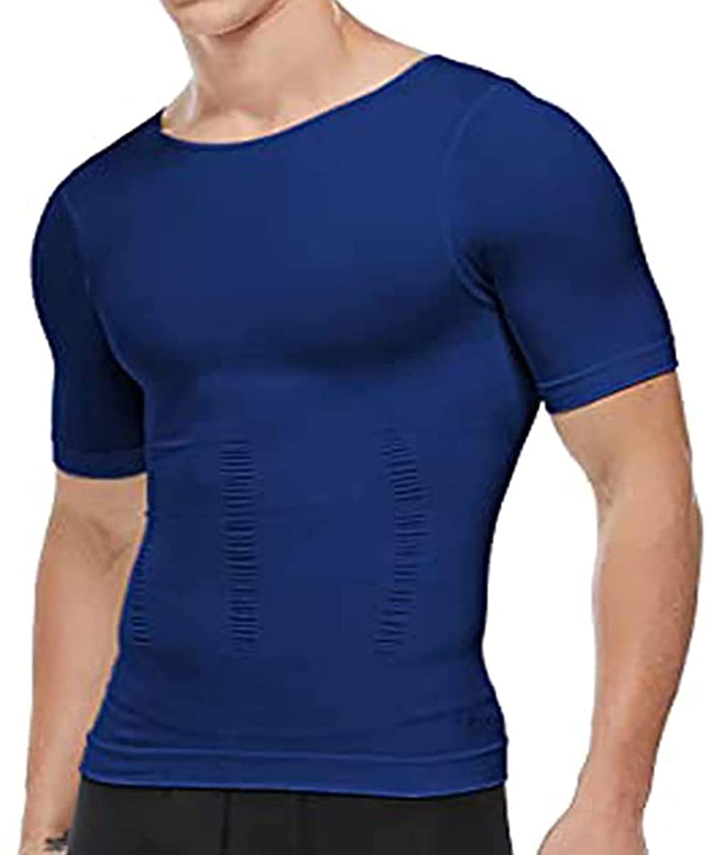 Maglia Smanicata Maglietta Snellente Uomo Body Shaper A