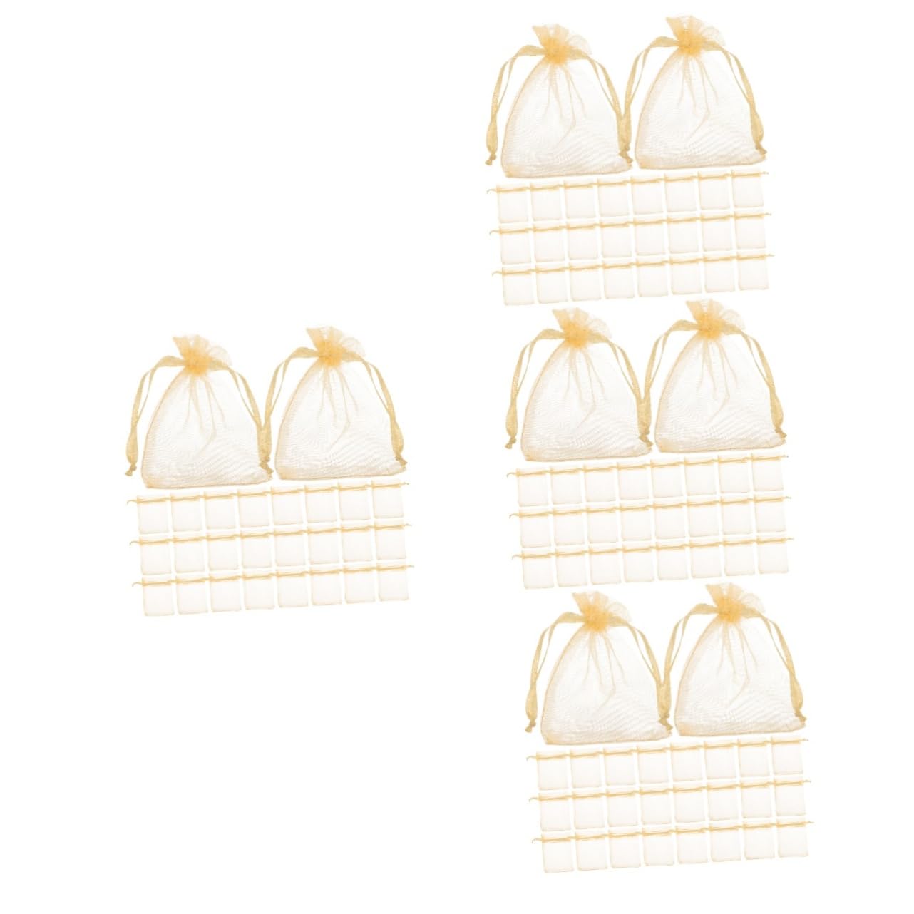 Healeved 400stücke Organza Geschenktüten Mit Kordelzug Für Hochzeiten Partys Geburtstage Gastgeschenke Schmuckaufbewahrung Geschenkverpackung Für Kleine Und Süßigkeiten