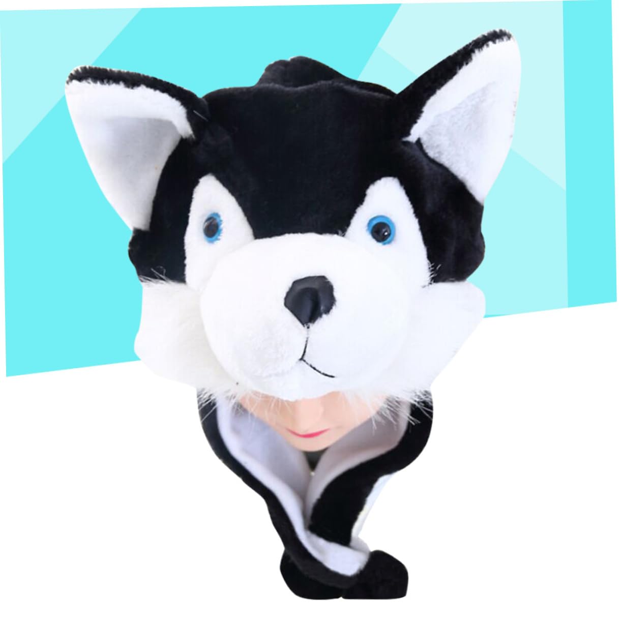 BCOATH Funny Cartoon Animal Hat for Black Design Adorable and Playful Winter Hat for Boys for Parties and Dress Up Events