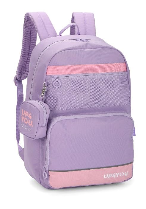 Mochila Escolar, Up4you, G, Roxa, Luxcel