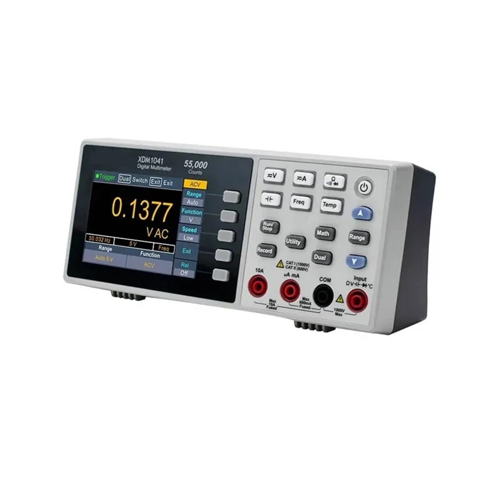 LCR-Messgerät, XDM1041 XDM1241 Digital-Multimeter Tragbarer Tisch True RMS DC/AC Strom Spannung USB Multimetro Tester Meter,Tester-Tools(XDM1241)