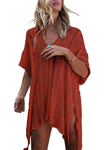Image of HARHAY Women's Summer Swimsuit Bikini 2023 Beach Swimwear Crochet Cover up