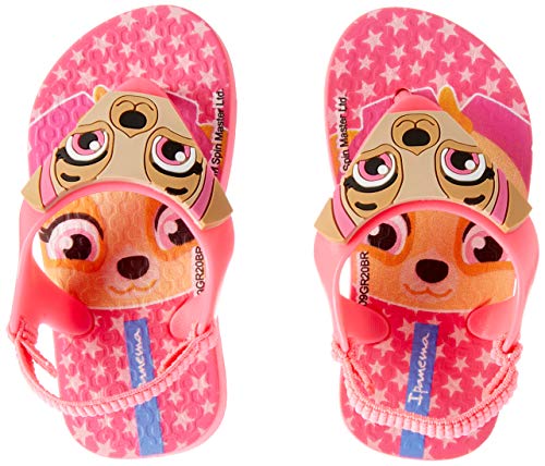 Slide Ipanema Patrulha Canina Baby Bebê Menina Rosa/Rosa/Bege 22