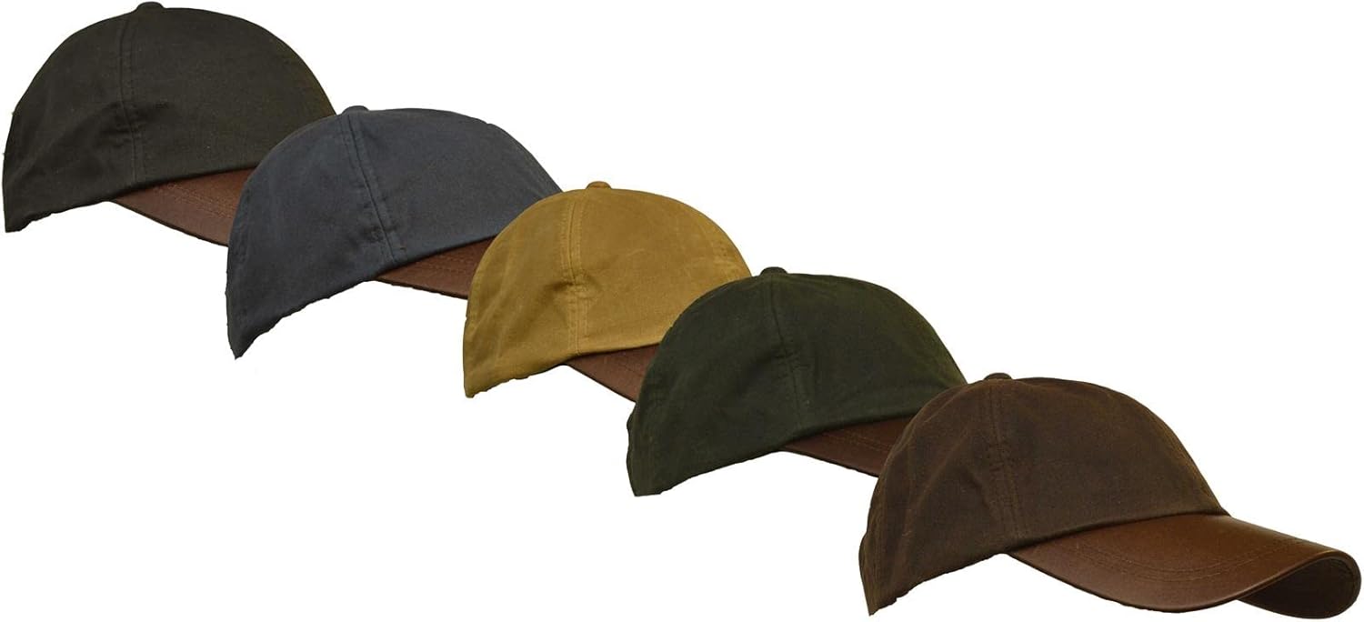 Walker and Hawkes - Wax Brunswick Baseball Cap w/Leather Peak - One-Size - Image 5