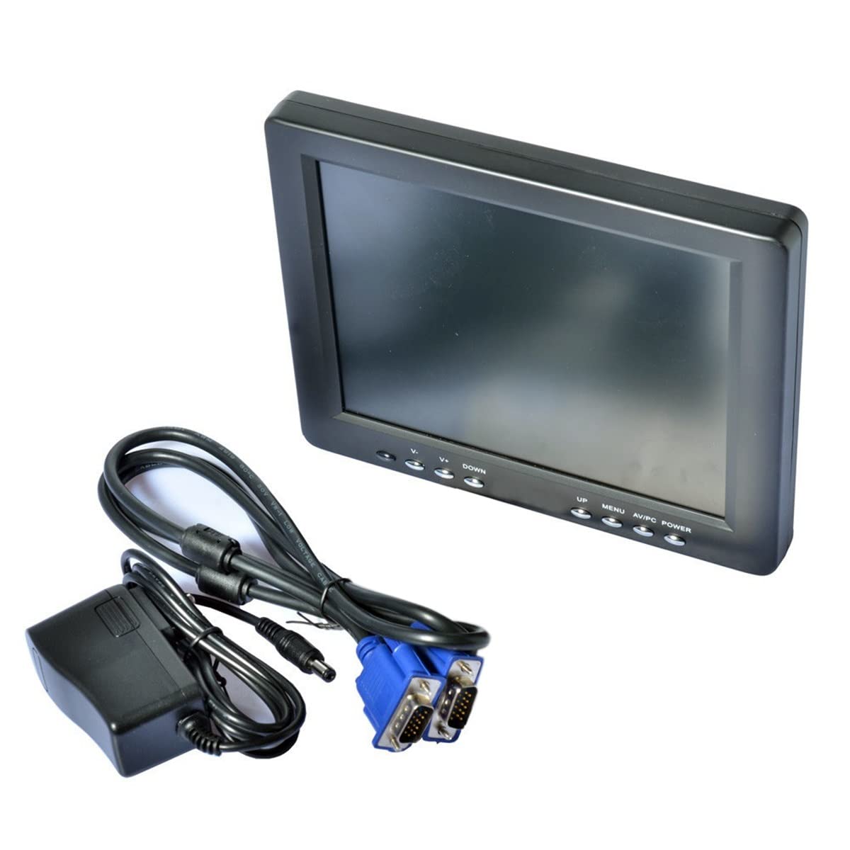 Amazon | ポータブル8インチ HD LCDモニター BNC AV HDMI VGAミニ