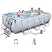 Produktbild Bestway PISCINES Power Steel Frame Pool LT.6478 MT.4,04X2,01X1, Blue, 100 cm