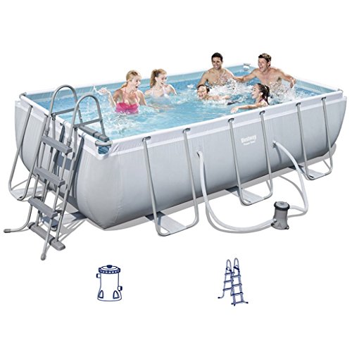 Bestway Acero Pro Piscina Set Marco De Acero Redondo 404X201X100 Cm 56441