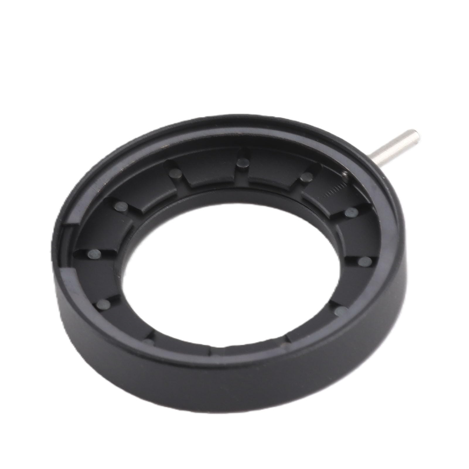 Fafeicy Microscope Iris Diaphragm Adapter Adjustable Aperture Lens 1.5-25mm Metal Optical Diaphragm for Microscopy Lab Equipment Science Education Research Tool