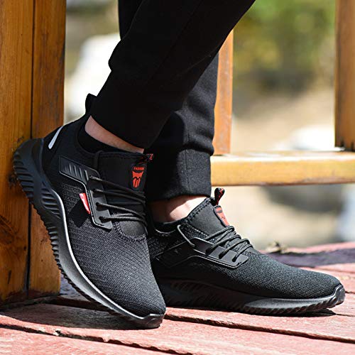 Leichte Arbeitsschuhe Für Männer - Atmungsaktive Sicherheitsschuhe Ohne Stahlkappe