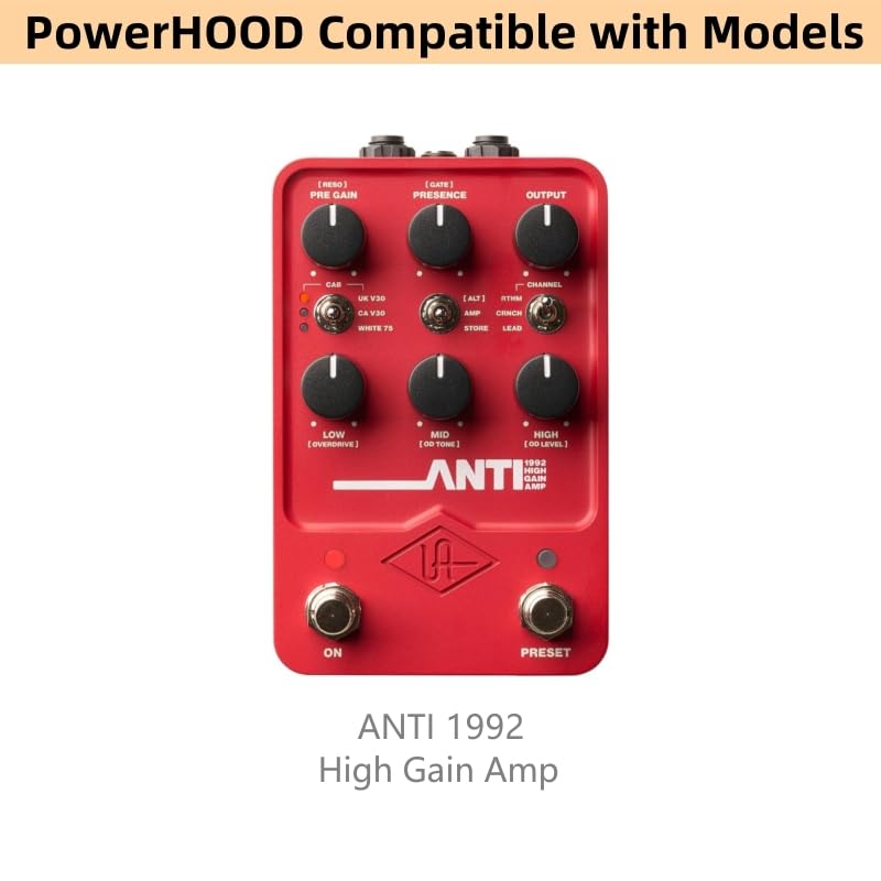 ギター Universal Audio UAFX ANTI 1992 Amazon.com: PowerHOOD 9V AC/DC Adapter Compatible with Universal